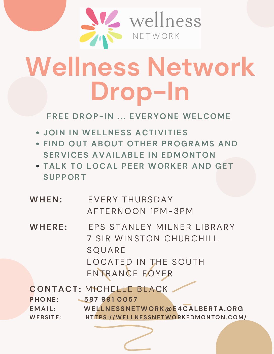 Wellness Network Drop In